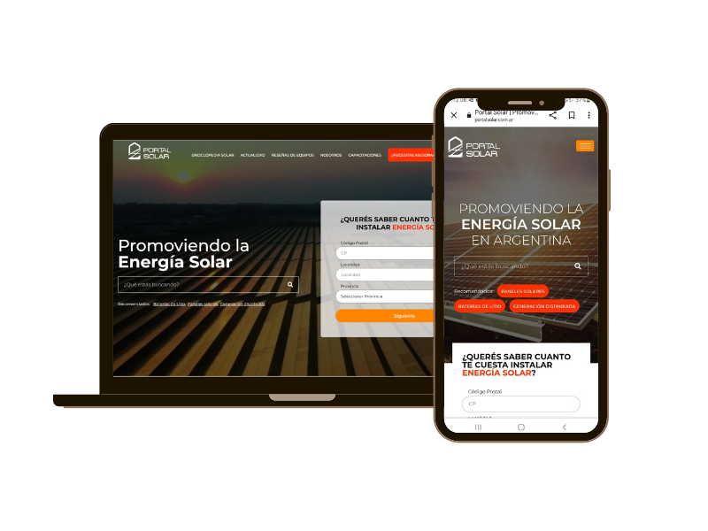 Portal Solar - Marketing, SEO y Programación