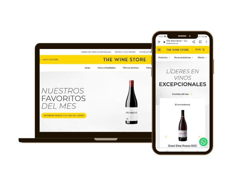 Programación Web y Marketing - Ecommerce - The Wine Store